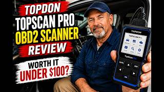 TOPDON TopScan Pro OBD2 Scanner Review | Worth It Under $100?