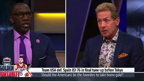Skip Bayless praises Spurs Keldon Johnson on Team USA - 20 July 2021
