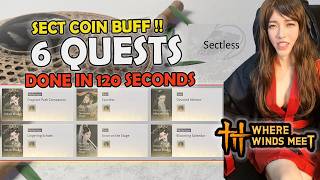 Complete All 6 Sect Dailies in 120 seconds (Fastest Method – WWM Guide)