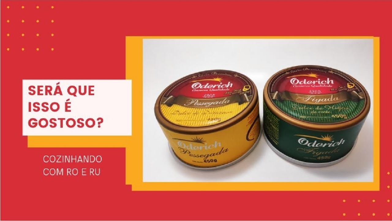 PESSEGADA E FIGADA DA MARCA ODERICH | SERÁ QUE ISSO É GOSTOSO?