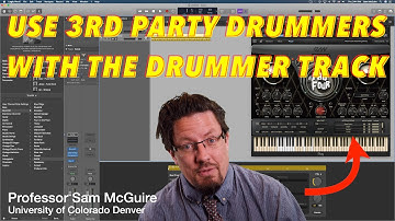 Using 3rd Party Drummers with the Drummer Track!! | Logic Pro X