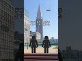 新宿のドコモタワーの所でスゴイ映像撮れた