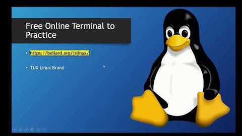 Linux Tutorials Part 2 Terminal Commands English