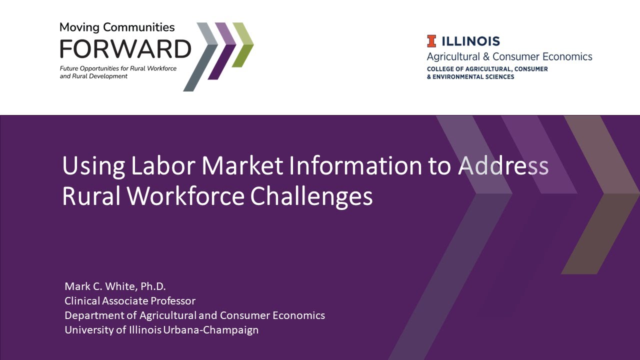 Using Labor Market Information to Address Rural Workforce Challenges ...