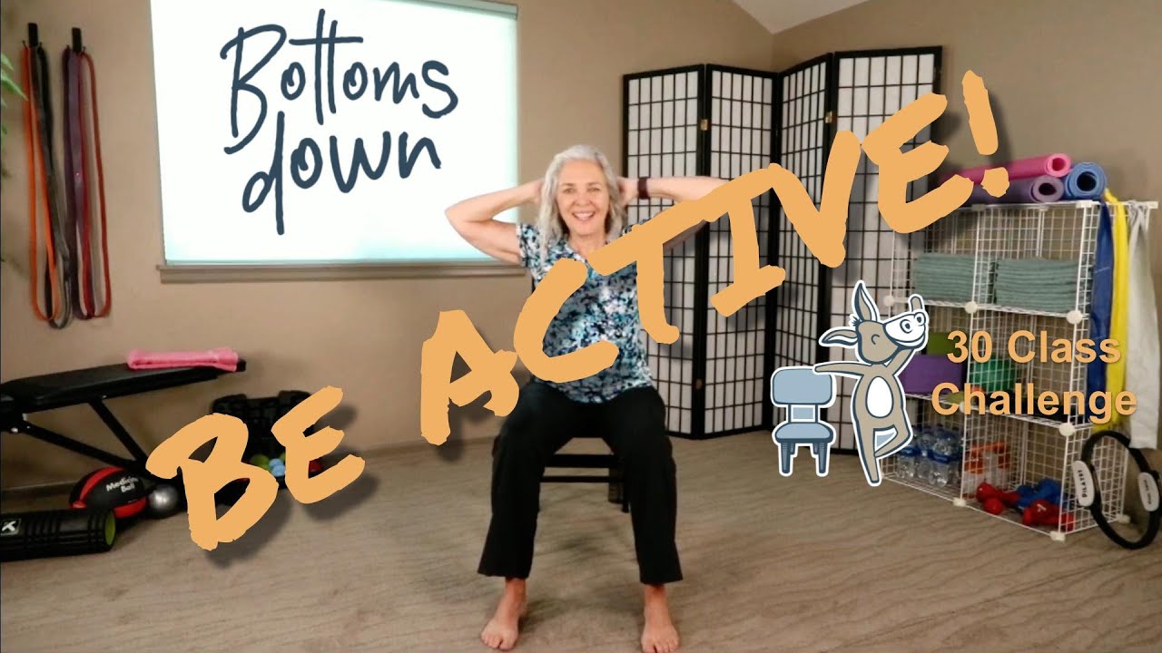 Chair Yoga - Active Class Challenge 22 - 52 Minutes More Seated, Some ...