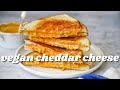 THE BASICS: HOMEMADE VEGAN CHEDDAR CHEESE [AND GRILLED CHEESE] | PLANTIFULLY BASED