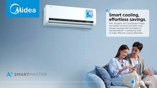 Midea AI Smart Master Air-conditioner, comfort that moves with your life.