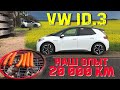 Длительный тест: 20 тысяч км и четыре месяца на Volkswagen ID.3. Что с надежностью? #id3 #vw