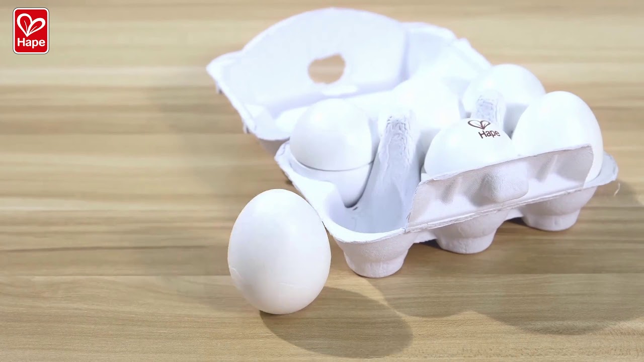 Hape Egg Carton Kitchen Toys E3156 Youtube