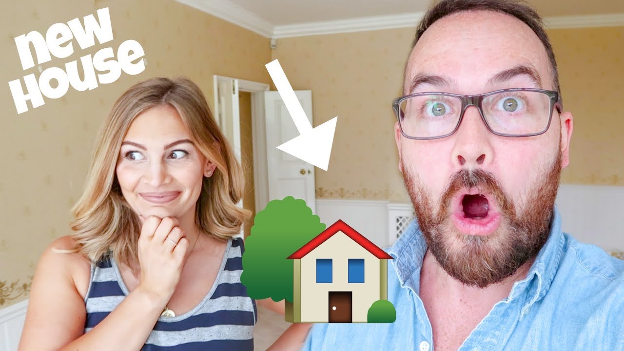 OUR NEW HOUSE FIRST LOOK! - YouTube