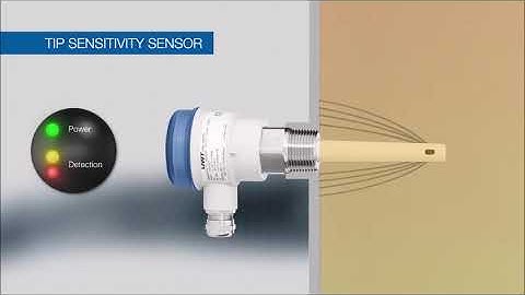Tip sensitivity & Active shield technology of capacitance sensor explained