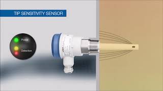 Tip sensitivity & Active shield technology of capacitance sensor explained