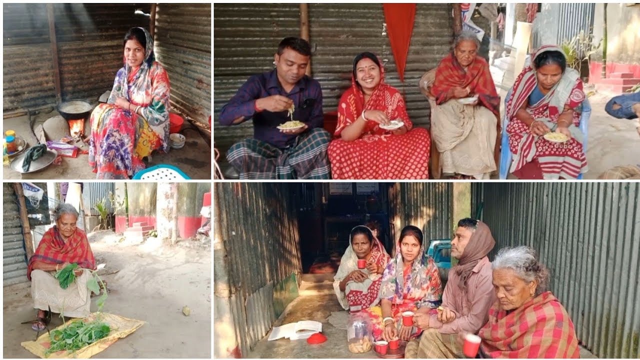 আজ দুই বাসা মিলিয়ে কি কি নাস্তা করলাম 