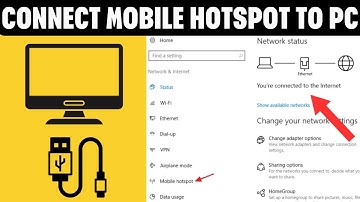 How To Connect Mobile Hotspot To Computer or Laptop In Seconds (2025)