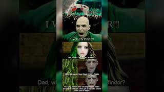 When Voldemort Volunteers for a Nose 😂 | Harry Potter Meme #harrypotter #shorts #memes #harry