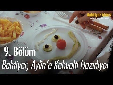 Bahtiyar, Aylin'e kahvaltı hazırlıyor - Bahtiyar Ölmez 9.  Bölüm