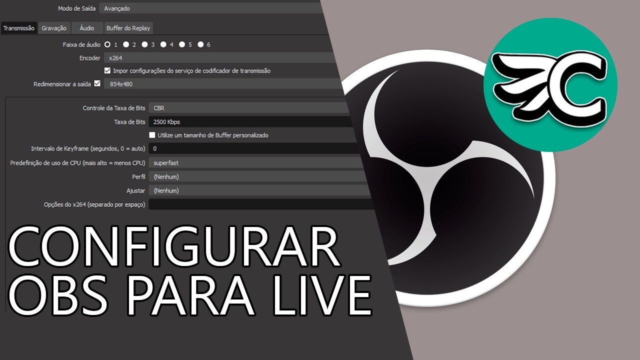Como Baixar E Configurar O OBS Para Fazer Lives Youtube Twitch YouTube