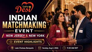 Indian Matrimonial Matchmaking Event in New Jersey New York GoForDesi