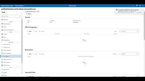 Configuring an Outbound NAT Rule in Windows Admin Center: Software Load Balancer - Azure Stack HCI