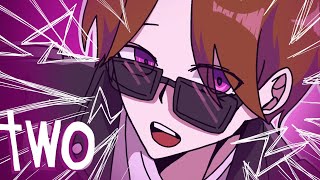 TWO | animation meme | oc (⚠️flash warning)