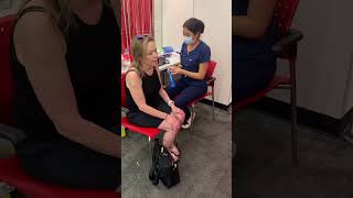 Mom is getting a covid vaccine at CVS