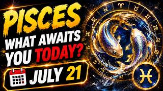 Pisces Daily Horoscope – July 21 ♓ Love, Career & Money Predictions Today