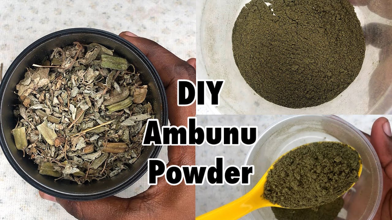 How To Make Ambunu Powder 