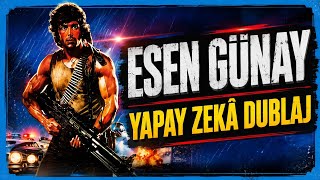 İlk Kan Rambo 1982 1080P Esen Günay Sadettin Erbi̇l Yapay Zekâ Dublaj Fragman