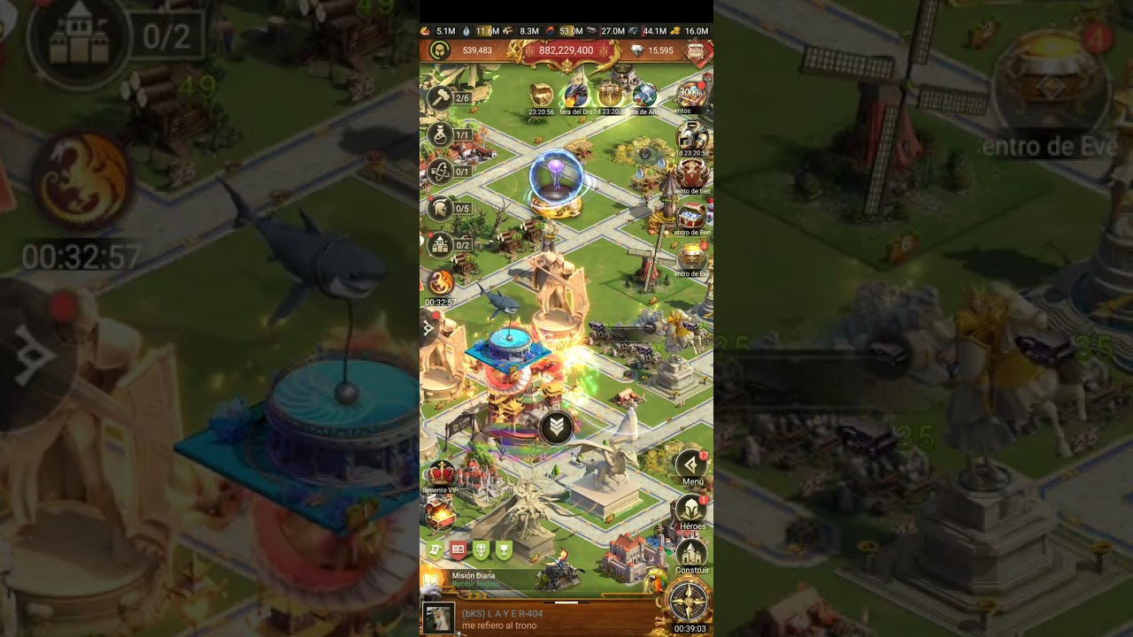 Rise of castle ke 618 vs 685