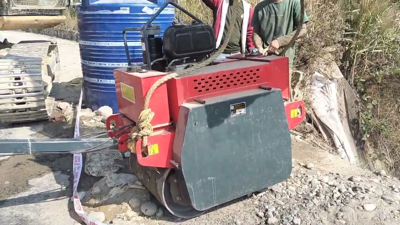 Mini Roller for soil compaction