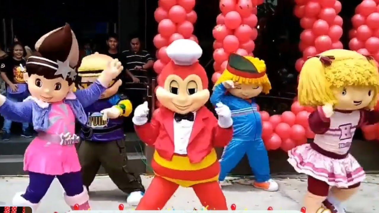NONSTOP TRENDING JOLLIBEE AND FRIENDS MIXED DANCE 😍😍🐝🐝