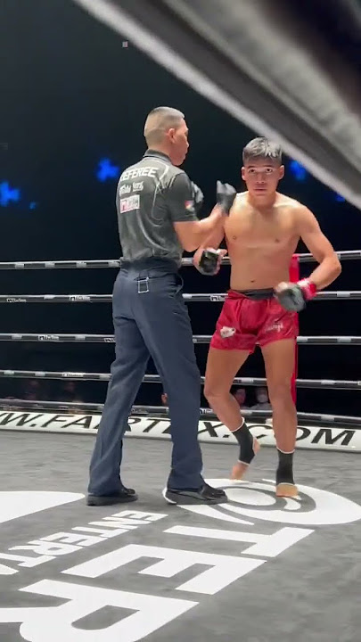 57 Seconds 3 Knock downs 1 TKO