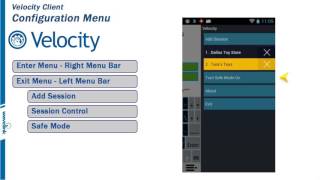 Wavelink Velocity Client - Velocity Client - 9/11 - Configuration Menu