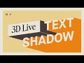 Create 3D Live Text Shadows in Figma