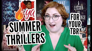 Summer YA Thrillers for your TBR!