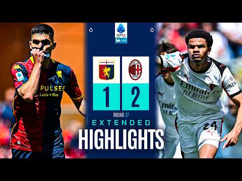 MAXI SINTESI GENOA-MILAN 1-2 | EXTENDED HIGHLIGHTS | SERIE A ENILIVE 2025/26