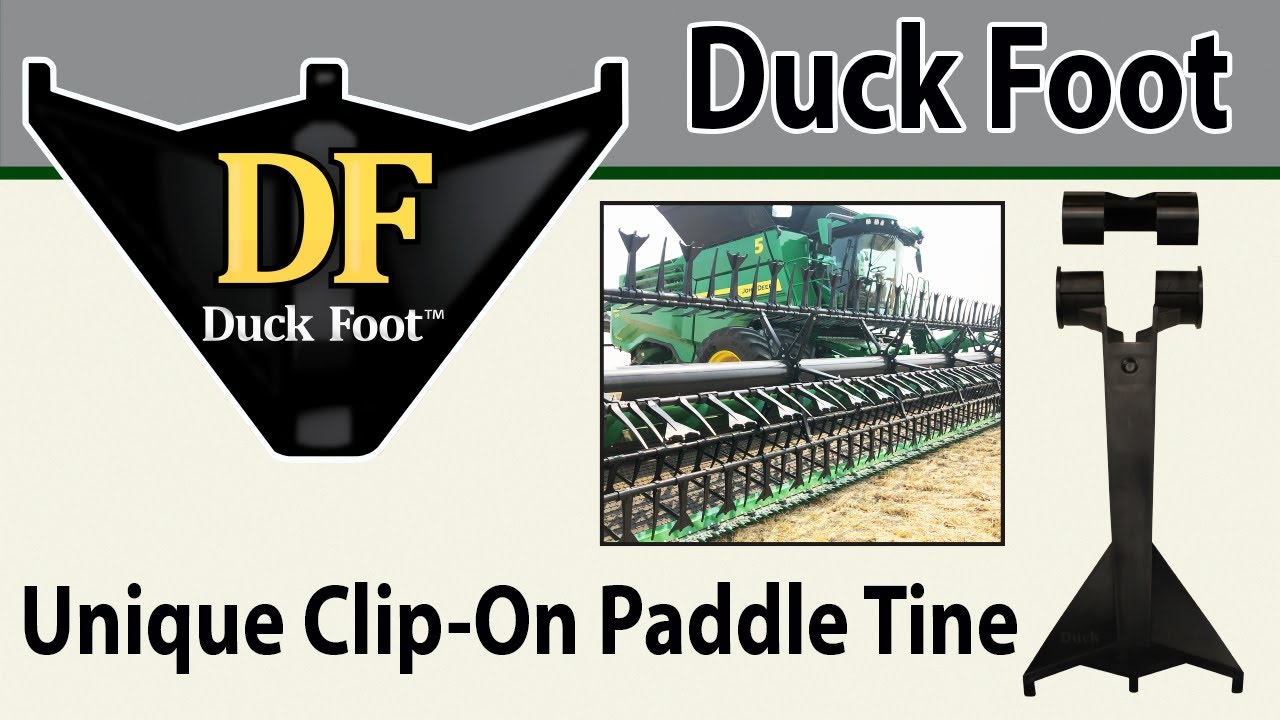 Duckfoot Guide Rails Duck Foot Unique Clip On Paddle Tine - Distributed through S.I ...