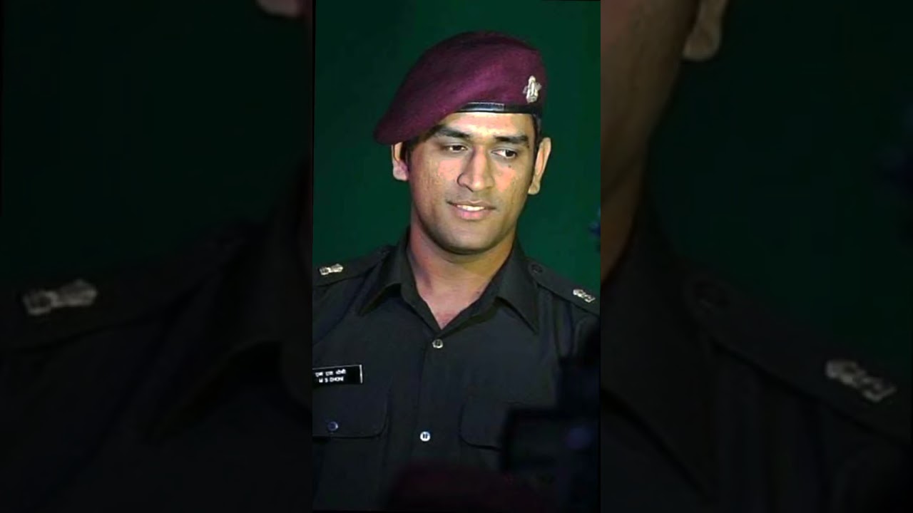 ms dhoni Indian army status 