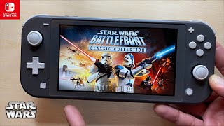 STAR WARS: Battlefront Classic Collection Nintendo Switch Lite Gameplay