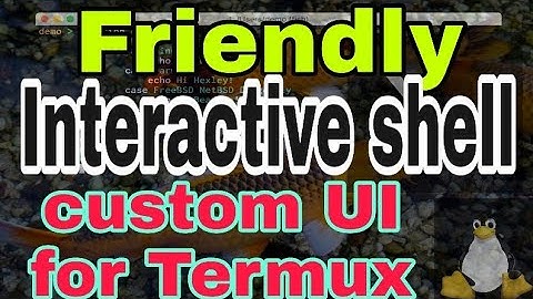 Fish Based Termux User Friendly Interface | with Autosuggestions to save your time