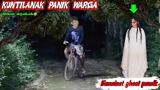 Kompilasi Prank Kuntilanak Bikin Panik || Super Kocak Bikin Ngakak🤣🤣