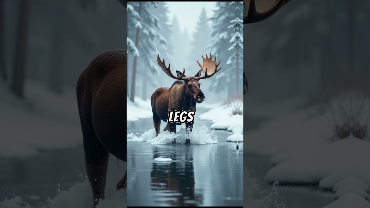 How Moose Survive Freezing Winters | Amazing Wildlife Adaptations 