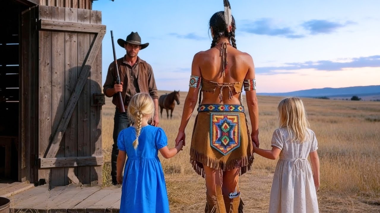 « Il était un rancher solitaire… jusqu’à ce que ses filles ramènent une belle Apache »