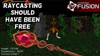Fake 3D Game Engine ( Clickteam Fusion 2.5 )