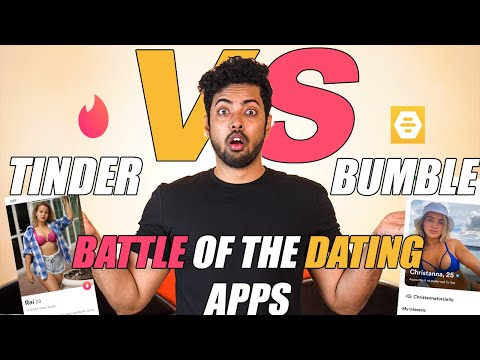 TINDER VS BUMBLE | ভারতে সেরা ডেটিং অ্যাপ | ছেলেদের জন্য বাম্বল টিন্ডারে ম্যাচগুলি পান | WTD | VINEET