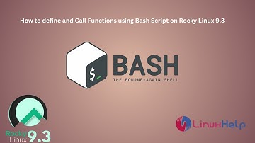 How to define and call functions using Bash Script on Rocky Linux 9.3