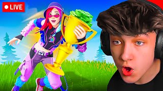 🔴LIVE! - WINNING *SOLO TOURNAMENT* in FORTNITE!