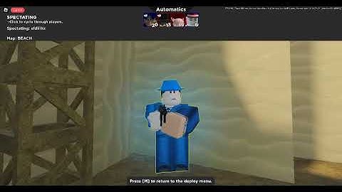 ROBLOX Arsenal - Exploiter in game using aimbot and esp.