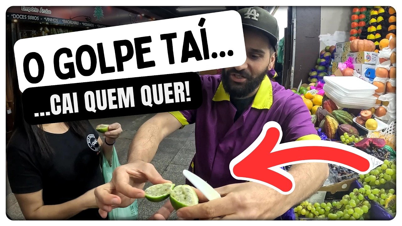 GOLPE das FRUTAS no MERCADÃO: QUANTO COBRARAM? NÃO CAIA NESSA!