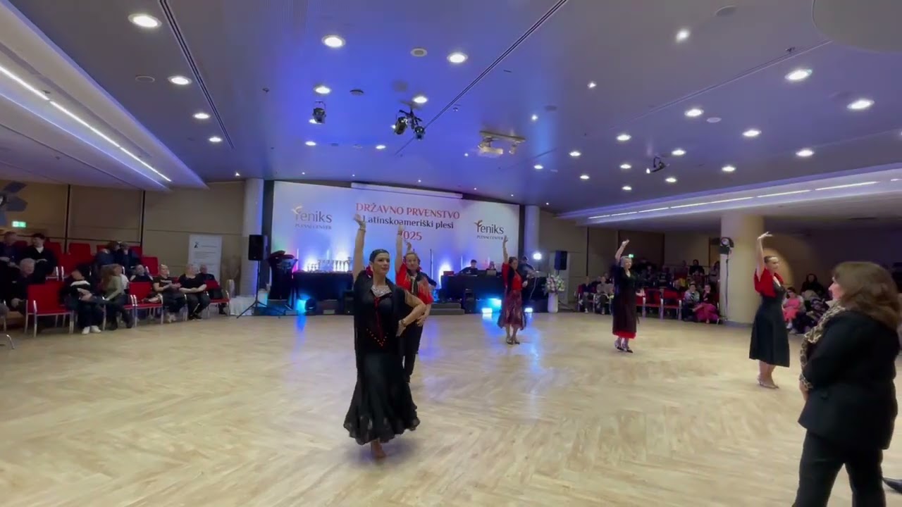 Plesni spekter FORMACIJA senior  BAILANDO, Ljubljana 8.3.2025